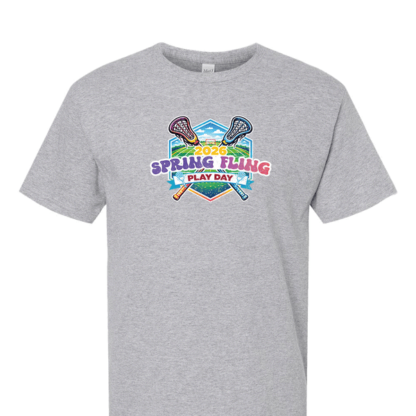 Solid Short Sleeve T-shirt - 2026 CYLA Spring Fling Play Day