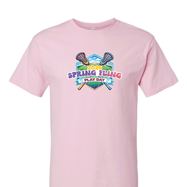 Solid Short Sleeve T-shirt - 2026 CYLA Spring Fling Play Day