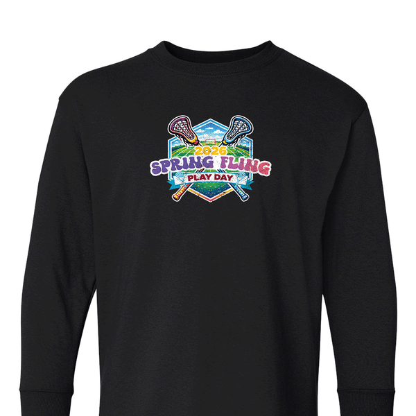 Solid Long Sleeve T-shirt - 2026 CYLA Spring Fling Play Day