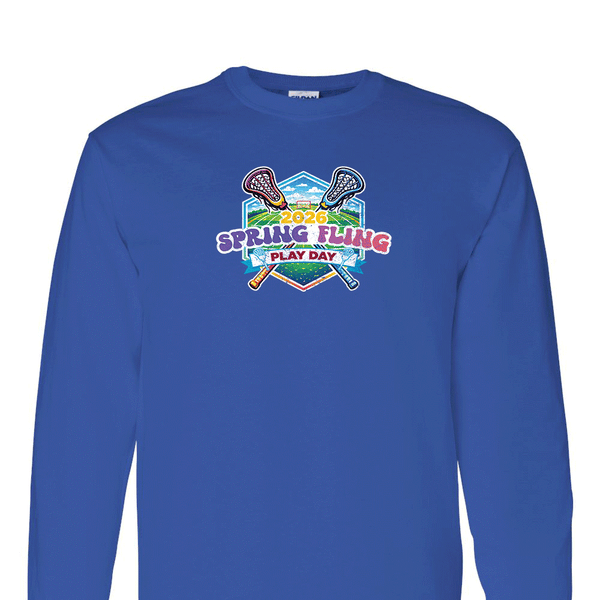Solid Long Sleeve T-shirt - 2026 CYLA Spring Fling Play Day