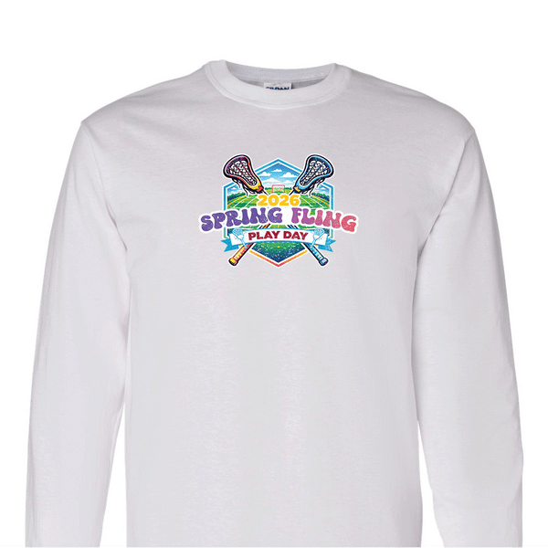 Solid Long Sleeve T-shirt - 2026 CYLA Spring Fling Play Day