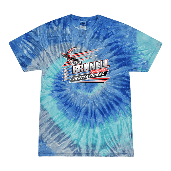 Tie Dyed T-shirt - 2026 Coach Brunell Memorial Invitational