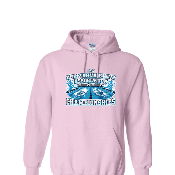 Solid Hoodie - 2026 Delmarva Swim Association Championships