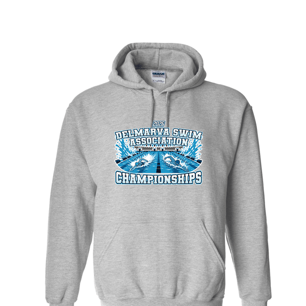 Solid Hoodie - 2026 Delmarva Swim Association Championships