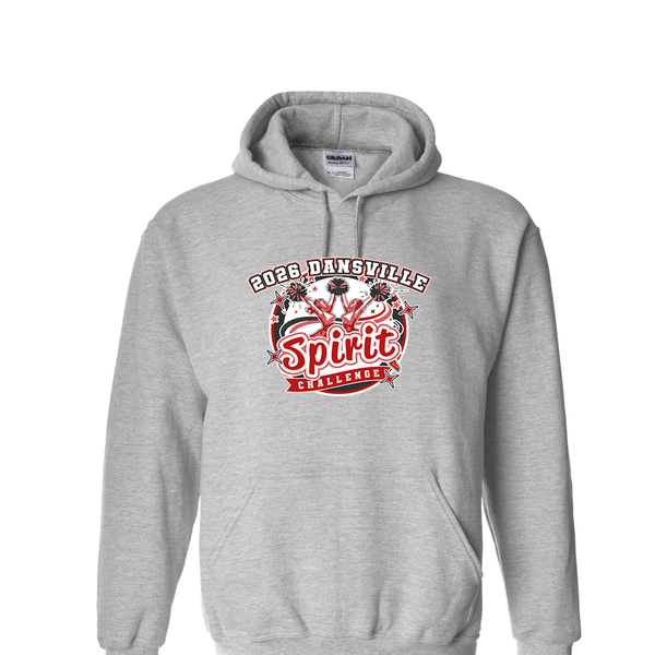 Solid Hoodie - 2026 Dansville Spirit Challenge