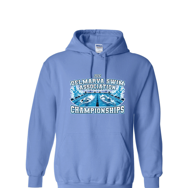 Solid Hoodie - 2026 Delmarva Swim Association Championships