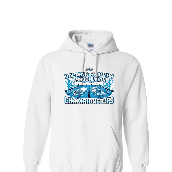 Solid Hoodie - 2026 Delmarva Swim Association Championships