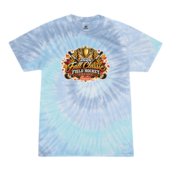[[color:Lagoon]] 2026 Fall Classic Field Hockey Tournament 0004 Lagoon Tie Dyed T shirt