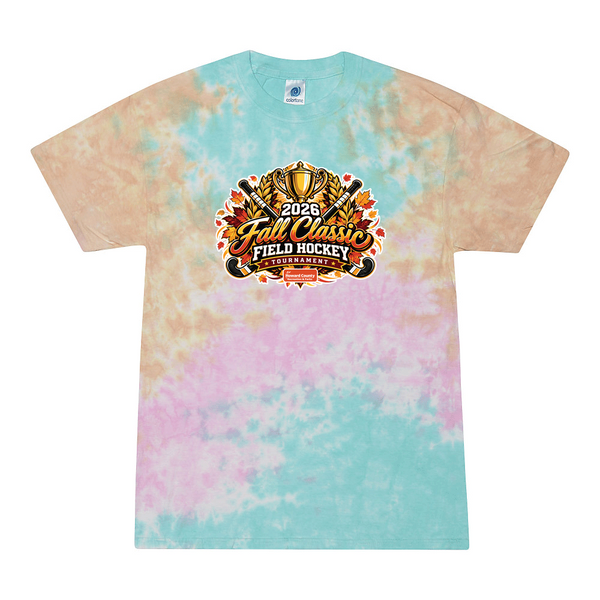 [[color:Snow Cone]] 2026 Fall Classic Field Hockey Tournament 0006 Snow Cone Tie Dyed T shirt