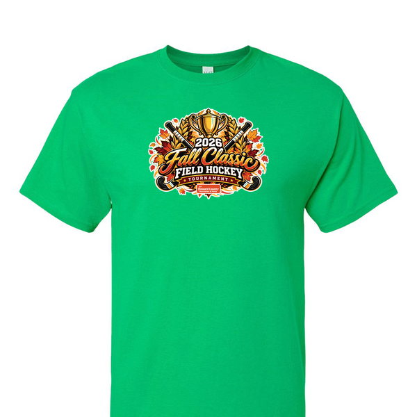 [[color:Irish Green]] 2026 Fall Classic Field Hockey Tournament 0024 Irish Green Short Sleeve