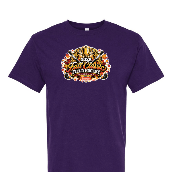 [[color:Purple]] 2026 Fall Classic Field Hockey Tournament 0026 Purple Short Sleeve