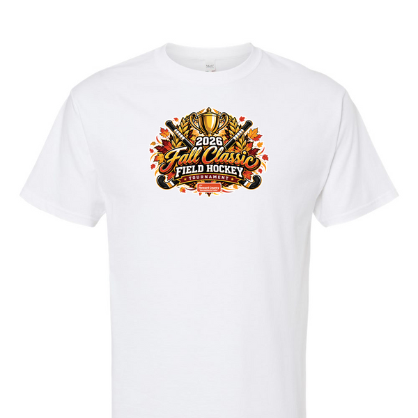 [[color:White]] 2026 Fall Classic Field Hockey Tournament 0027 White Short Sleeve