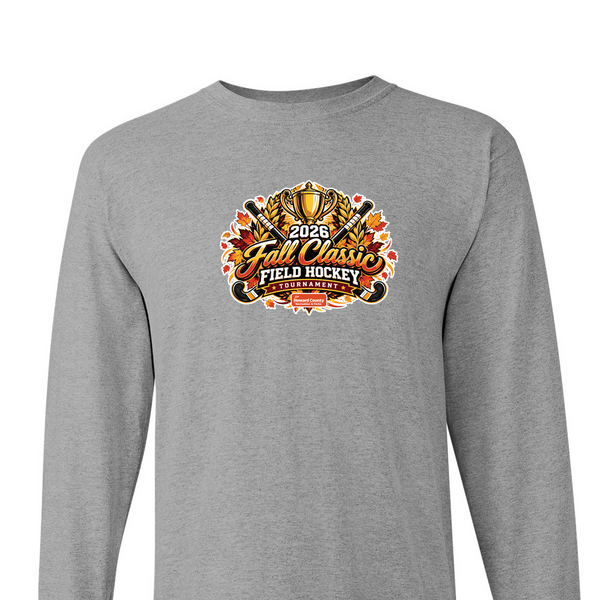 [[color:Sport Grey]] 2026 Fall Classic Field Hockey Tournament 0033 Sport Grey Long Sleeve