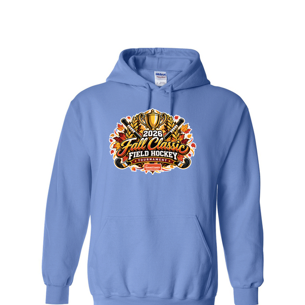 [[color:Carolina Blue]] 2026 Fall Classic Field Hockey Tournament 0036 Carolina Blue Hoodie
