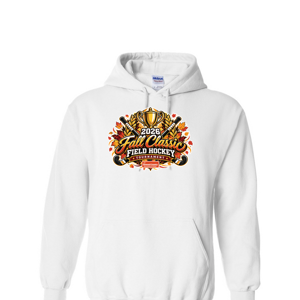 [[color:White]] 2026 Fall Classic Field Hockey Tournament 0041 White Hoodie