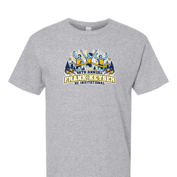 Solid Short Sleeve T-shirt - 2026 48th Annual Frank Keyser XC Invitational