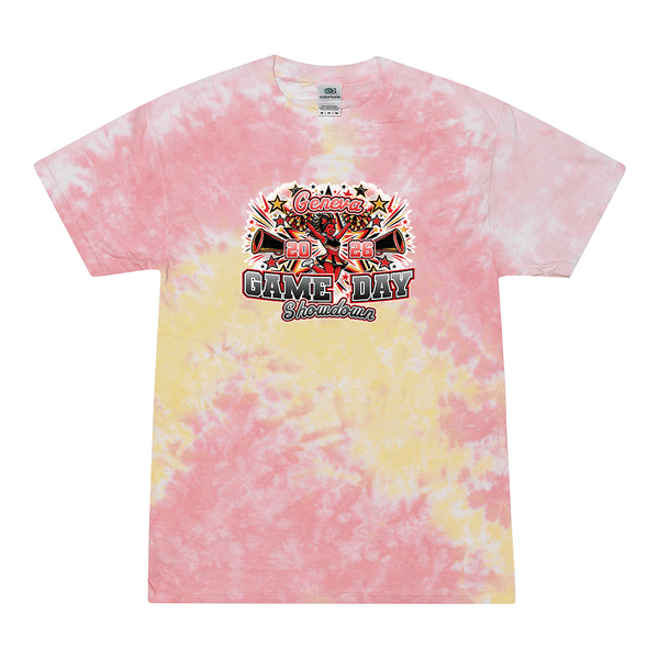 Tie Dyed T-shirt - 2026 Geneva Game Day Showdown
