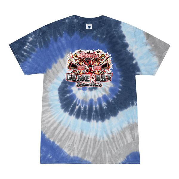 Tie Dyed T-shirt - 2026 Geneva Game Day Showdown