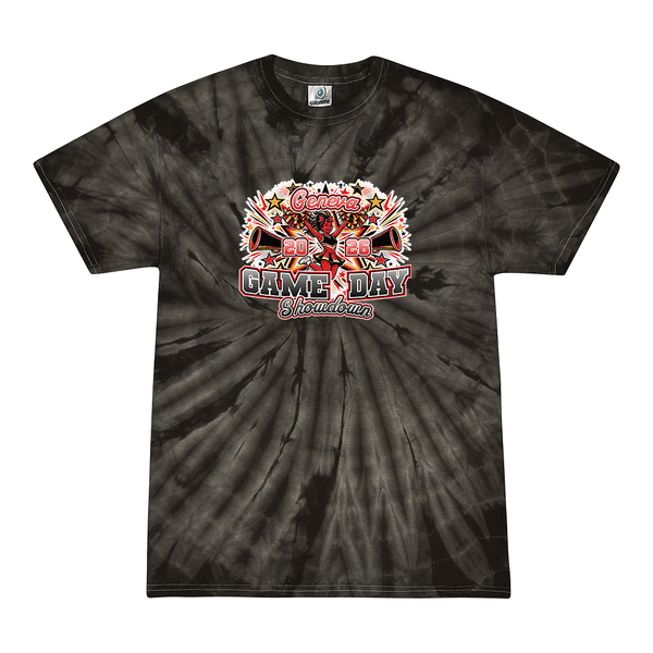 Tie Dyed T-shirt - 2026 Geneva Game Day Showdown