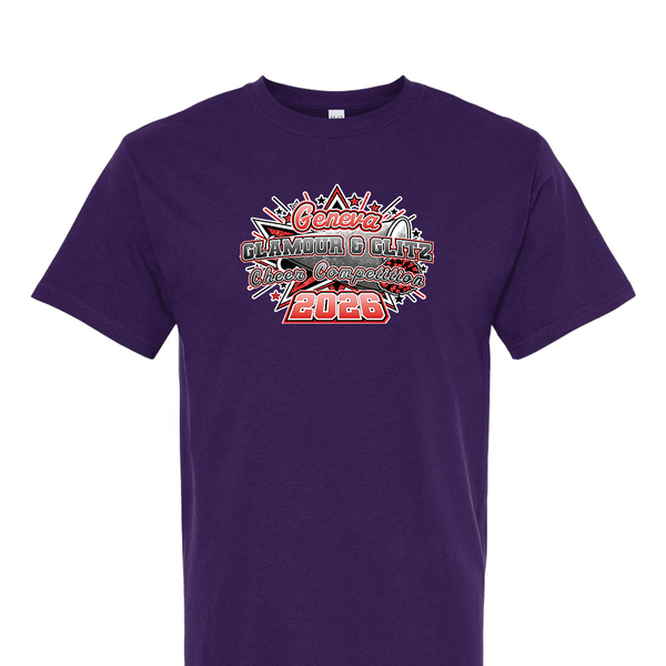 2026 Geneva Glamour and Glitz Competition 0170 Purple Short Sleeve