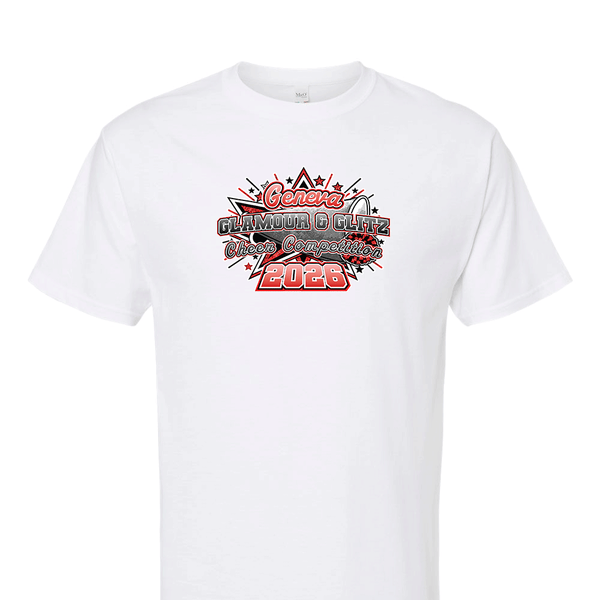 Solid Short Sleeve T-shirt - 2026 Geneva Glamour and Glitz Competition