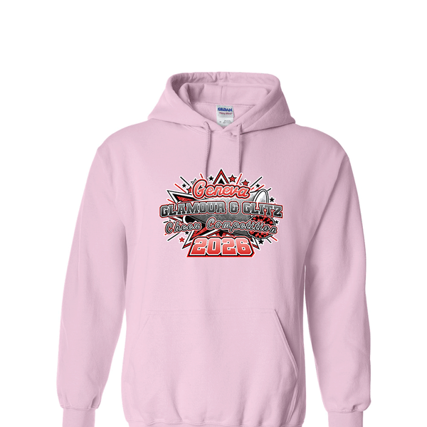 2026 Geneva Glamour and Glitz Competition 0190 Light Pink Hoodie
