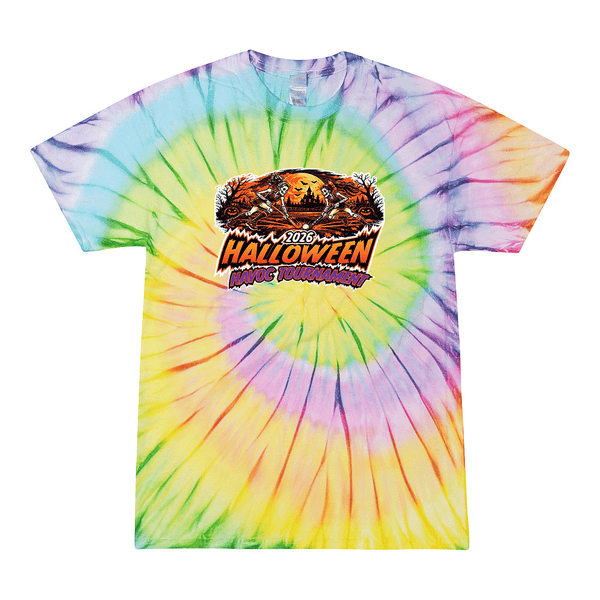 [[color:Lolli Pop]] 2026 Halloween Havoc Tournament 0014 Lolli Pop Tie Dyed T shirt