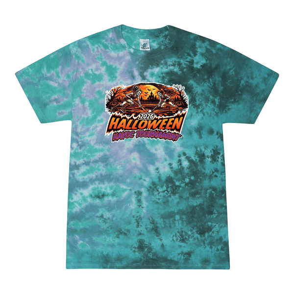 [[color:Zero G]] 2026 Halloween Havoc Tournament 0026 Zero G Tie Dyed T shirt