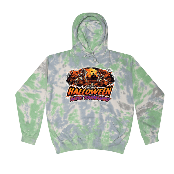 [[color:Slushy]] 2026 Halloween Havoc Tournament 0036 Slushy Tie Dyed Hoodie