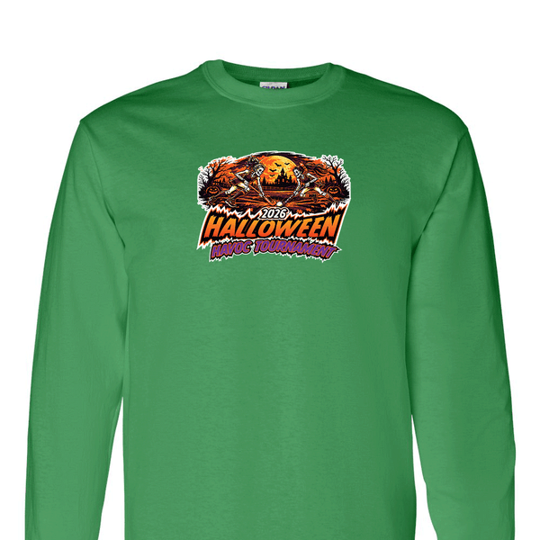 [[color:Irish Green]] 2026 Halloween Havoc Tournament 0049 Irish Green Long Sleeve