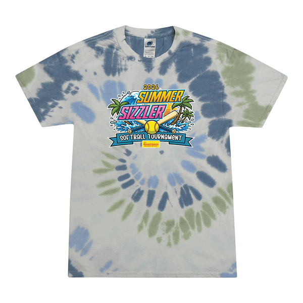 Tie Dyed T-shirt - 2026 Howard County Summer Sizzler
