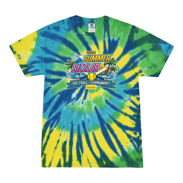 Tie Dyed T-shirt - 2026 Howard County Summer Sizzler