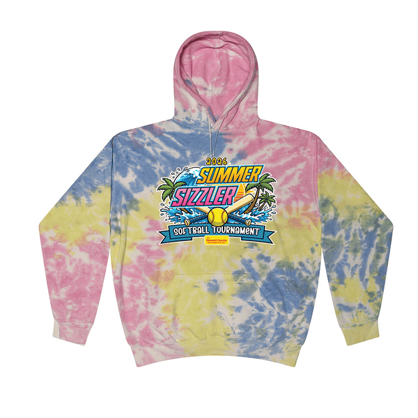 Tie Dye Hoodie - 2026 Howard County Summer Sizzler