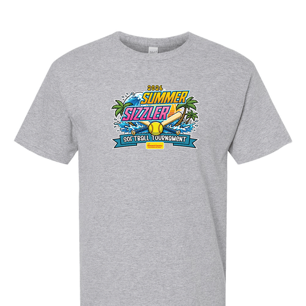 Solid Short Sleeve T-shirt - 2026 Howard County Summer Sizzler