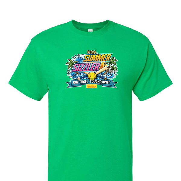 Solid Short Sleeve T-shirt - 2026 Howard County Summer Sizzler