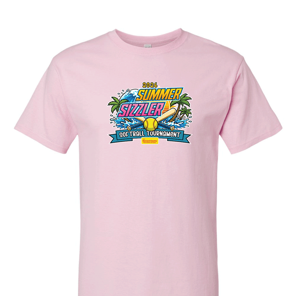Solid Short Sleeve T-shirt - 2026 Howard County Summer Sizzler