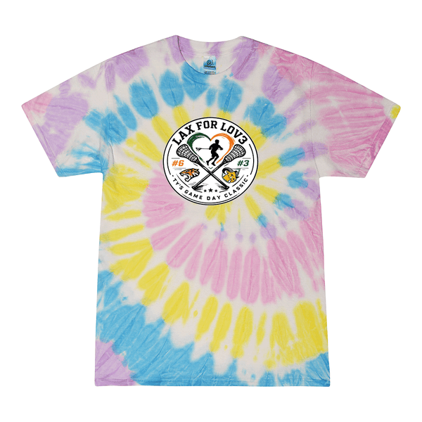Tie Dyed T-shirt - Lax for Lov3