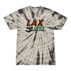 Tie Dyed T-shirt - Lax for Lov3 - Design 2