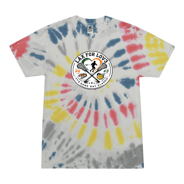 Tie Dyed T-shirt - Lax for Lov3