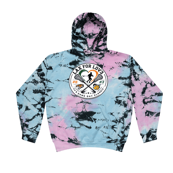 Tie Dyed Hoodie - Lax for Lov3