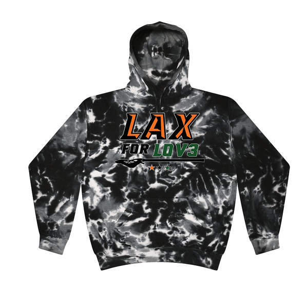 Tie Dyed Hoodie - Lax for Lov3 Option 2