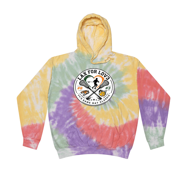 Tie Dyed Hoodie - Lax for Lov3