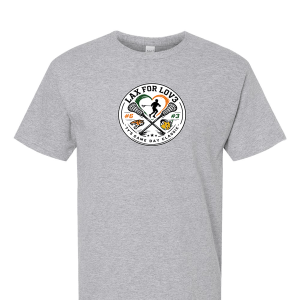 Solid Short Sleeve T-shirt - Lax for Lov3