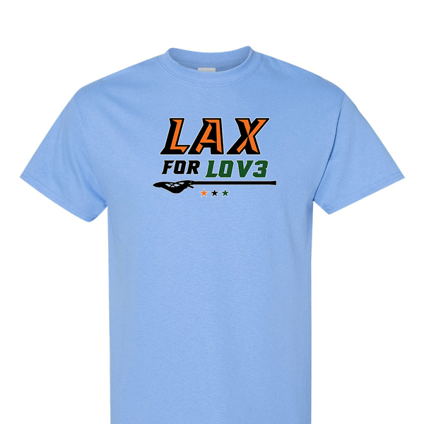 Solid Short Sleeve T-shirt - Lax for Lov3 Option 2