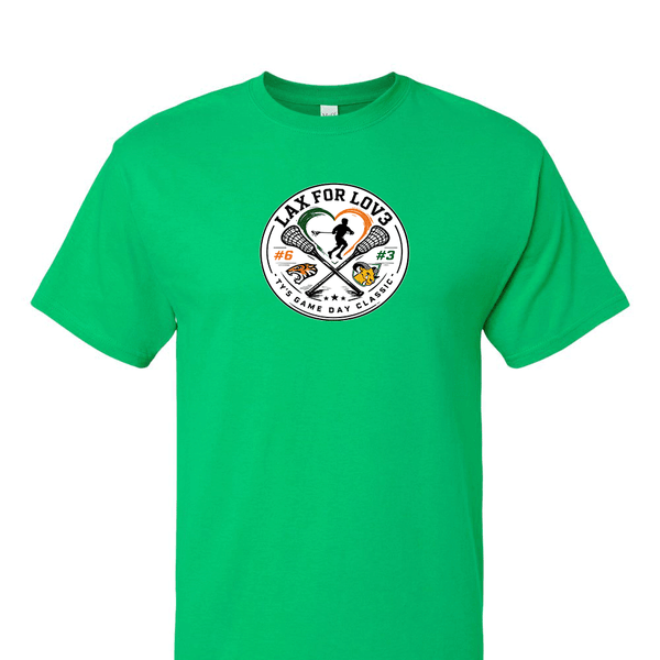 Solid Short Sleeve T-shirt - Lax for Lov3