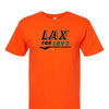 Solid Short Sleeve T-shirt - Lax for Lov3 Option 2