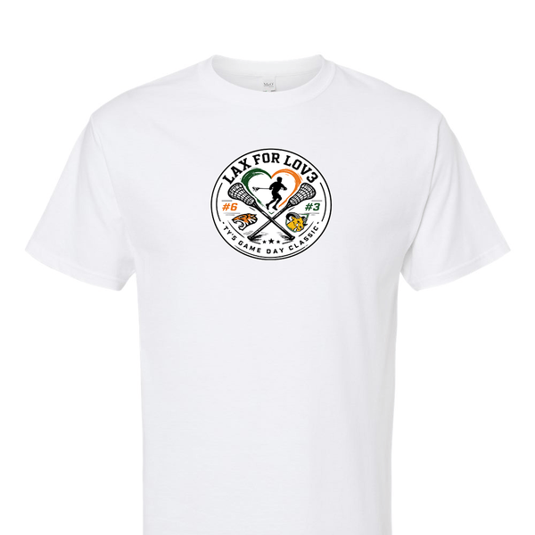 Solid Short Sleeve T-shirt - Lax for Lov3