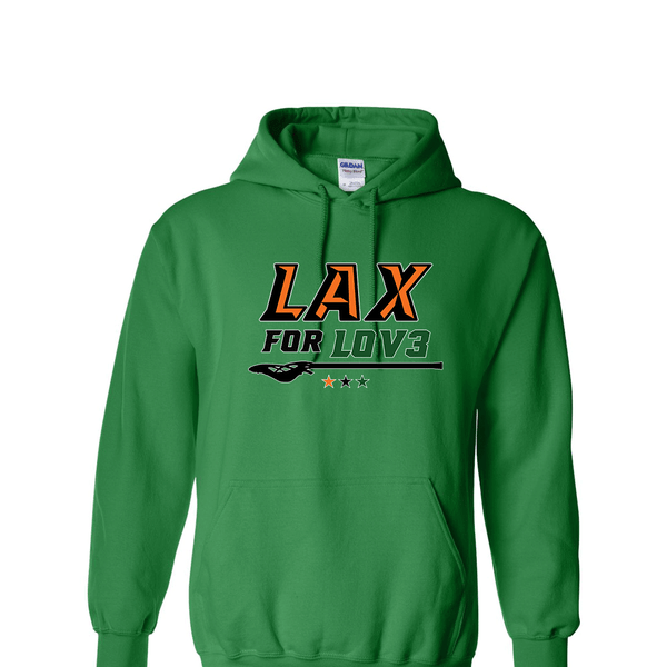Solid Hoodie - Lax for Lov3 Option 2