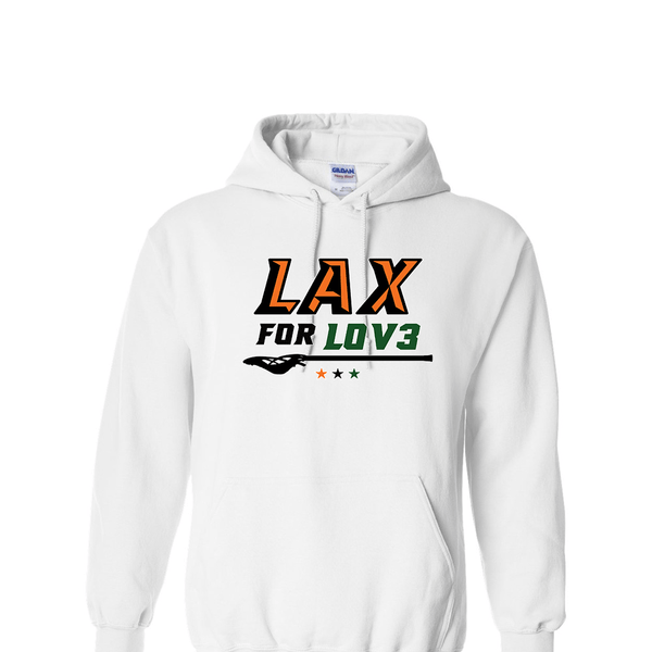 Solid Hoodie - Lax for Lov3 Option 2