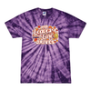 Tie Dyed T-shirt - 2026 Leaves and Line Drives